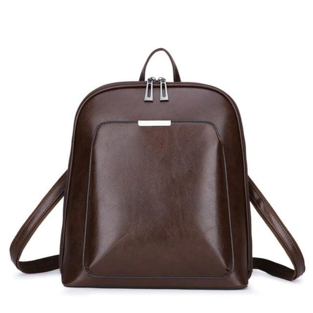 Stellina - Classic Double-Zip Backpack - Sleek Design