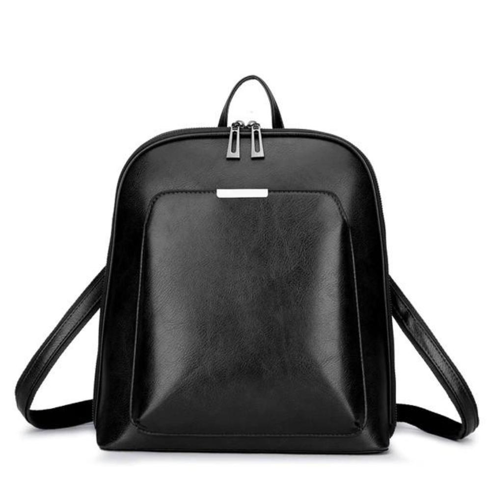 Stellina - Classic Double-Zip Backpack - Sleek Design