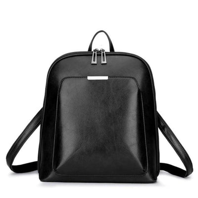 Stellina - Classic Double-Zip Backpack - Sleek Design