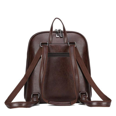 Stellina - Classic Double-Zip Backpack - Sleek Design
