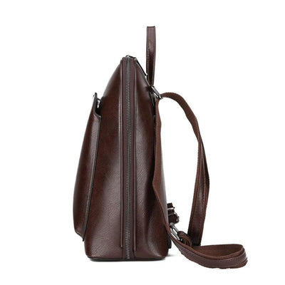 Stellina - Classic Double-Zip Backpack - Sleek Design