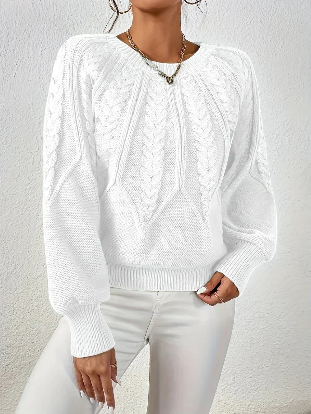 Cable Sweater – Feel Effortlessly Chic and Warm
