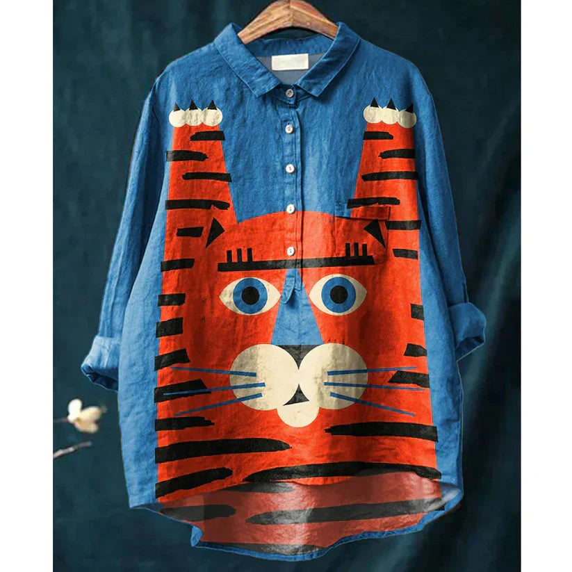 Adelina – Cat Art Shirt