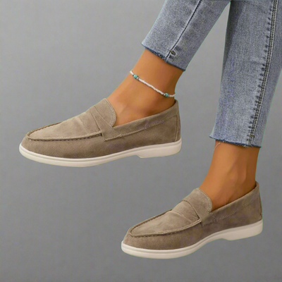 Hannah – Handcrafted Suede Moccasins