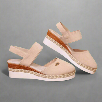 Gitta – Plus-Size Wedge Sandals