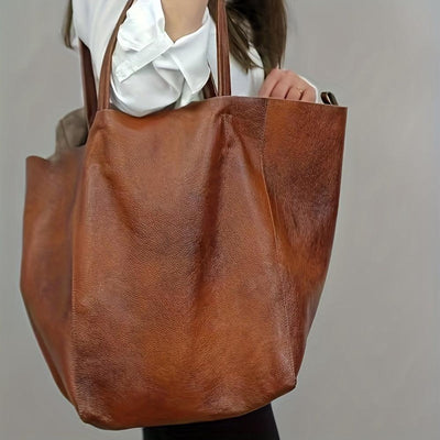 Ileana - Retro Softness | Large Capacity Tote Bag