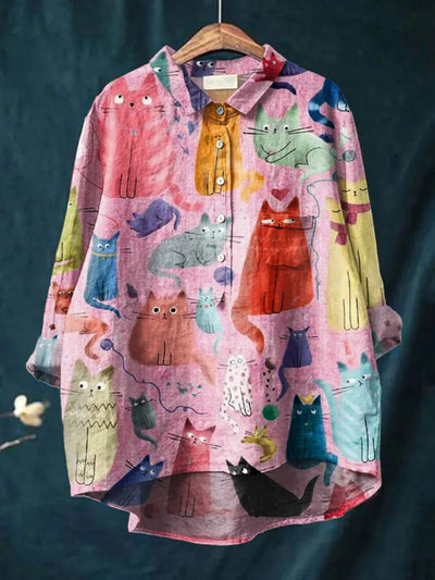 Jovana – Cat Art Shirt