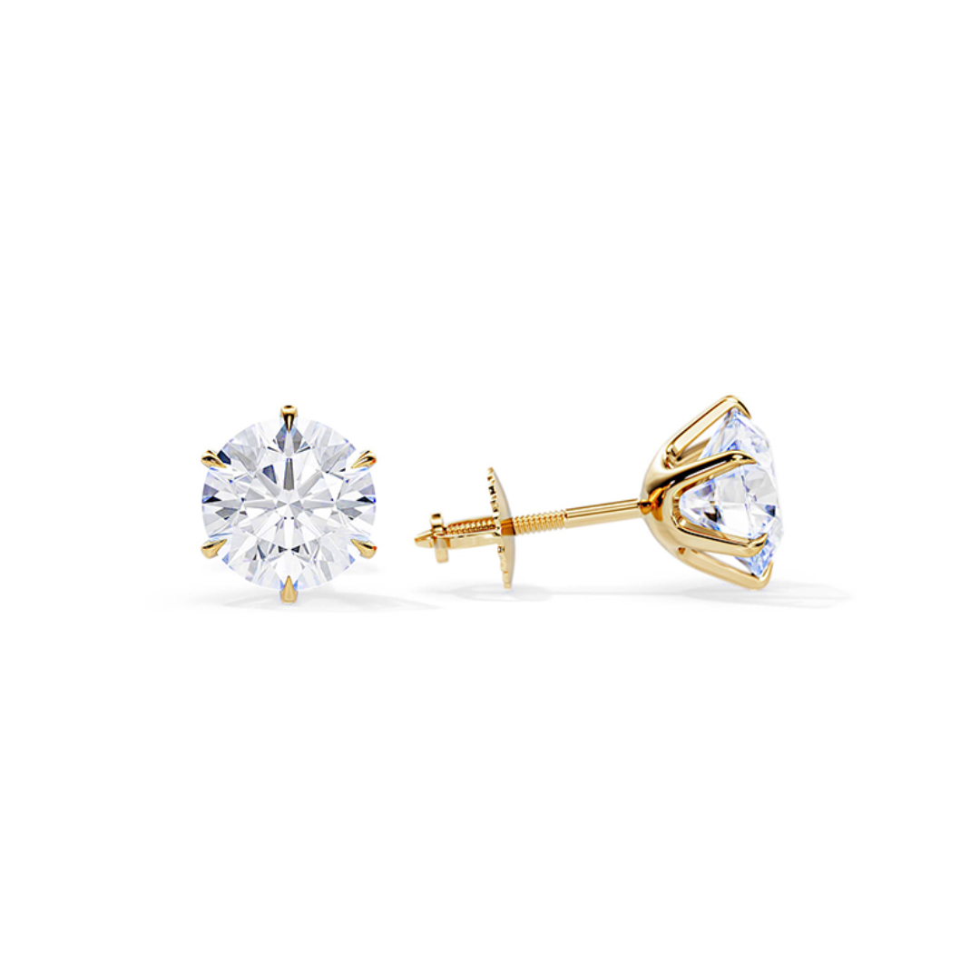 18K Gold Stud Earrings That Add Timeless Elegance & Earn You Endless Compliments