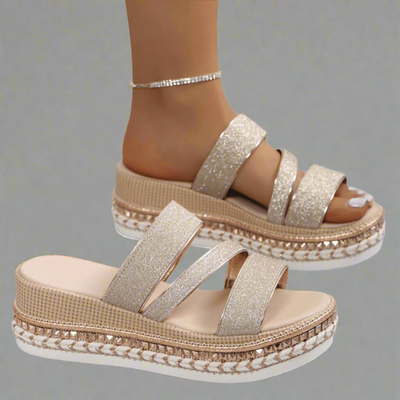 Helga – Comfortable Wedge Sandals