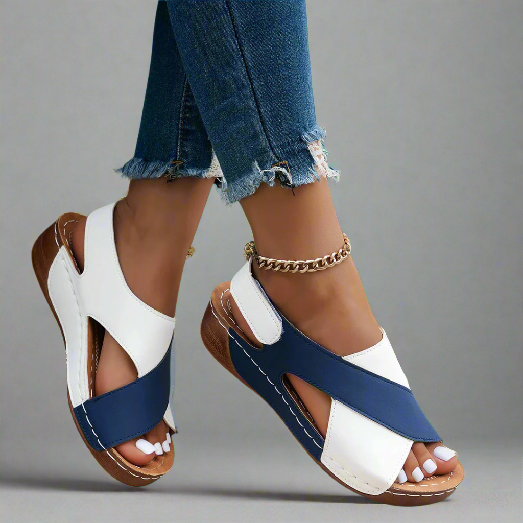 Alwine – Handcrafted Wedge Sandals