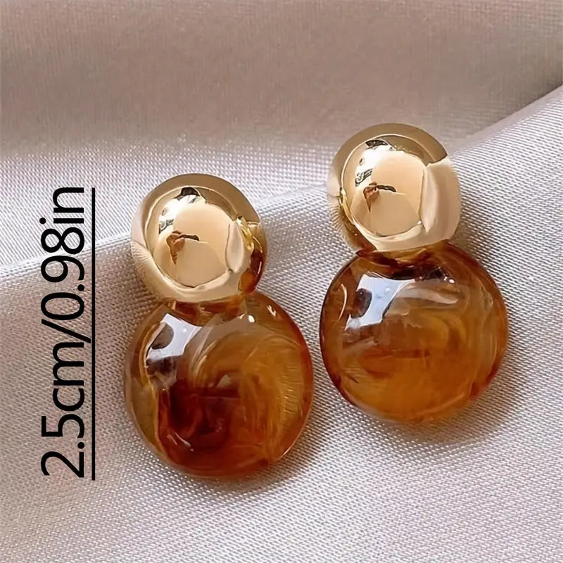 18K Gold Drop Earrings That Add Luxury to Every Look & Turn Heads Instantly