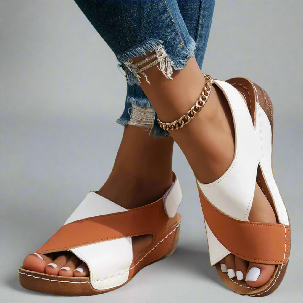 Alwine – Handcrafted Wedge Sandals