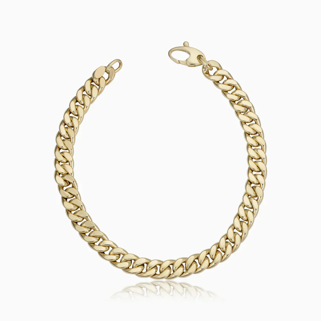 16K Gold Estate Cuban Bracelet That Elevates Your Elegance & Draws Every Eye