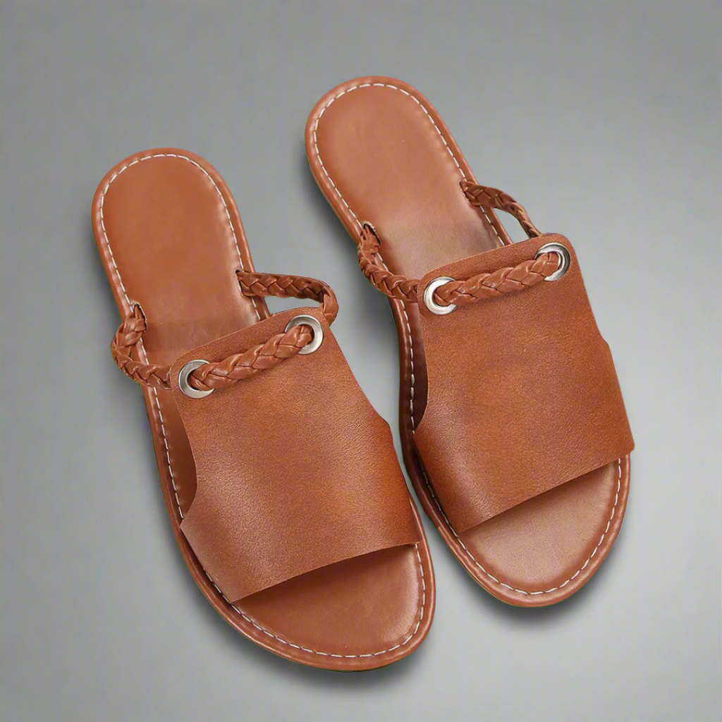 Katelina – Handcrafted Flat Sandals