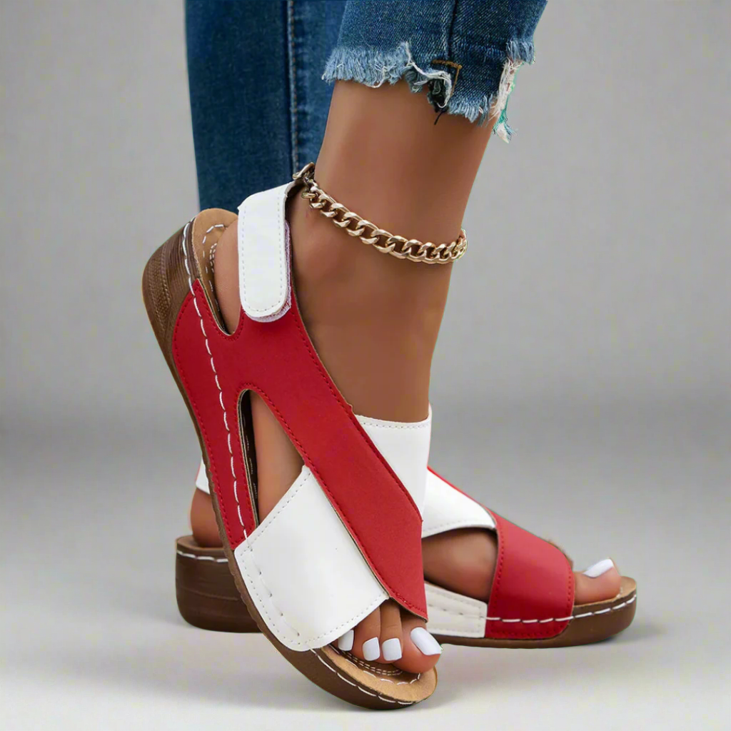 Alwine – Handcrafted Wedge Sandals