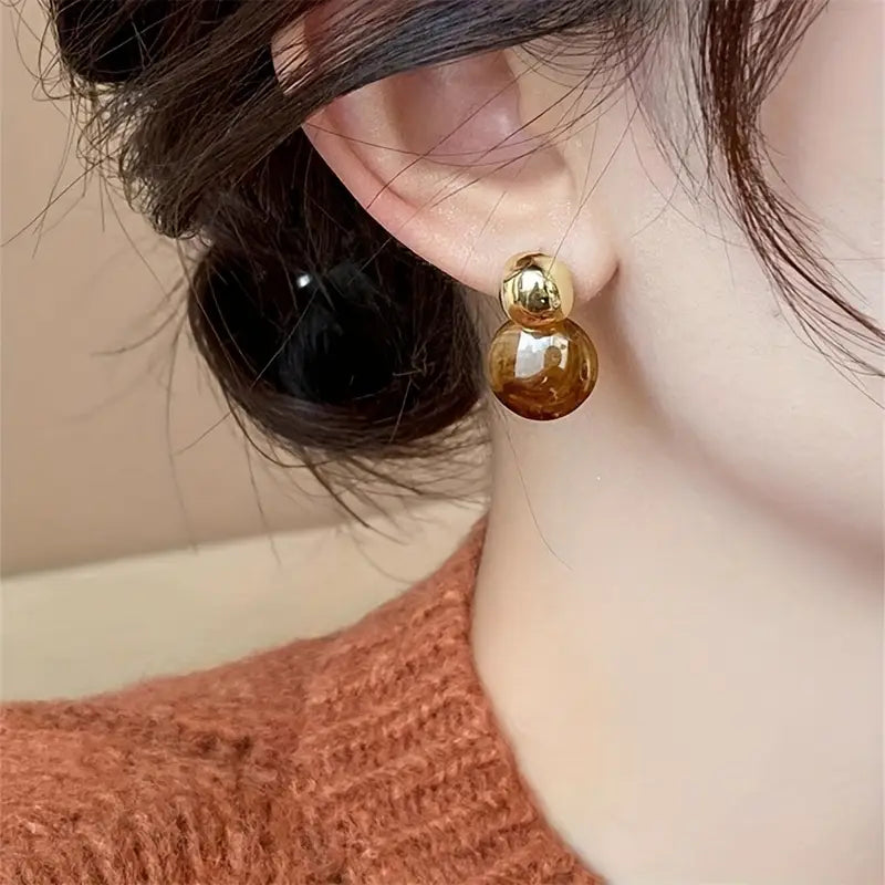 18K Gold Drop Earrings That Add Luxury to Every Look & Turn Heads Instantly