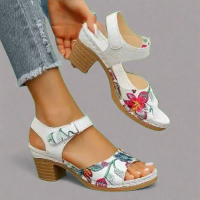 Marisa – Handcrafted Peep-Toe Sandals