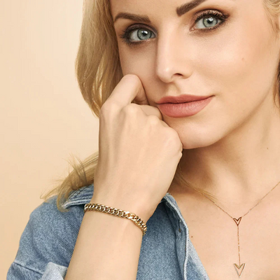 16K Gold Estate Cuban Bracelet That Elevates Your Elegance & Draws Every Eye