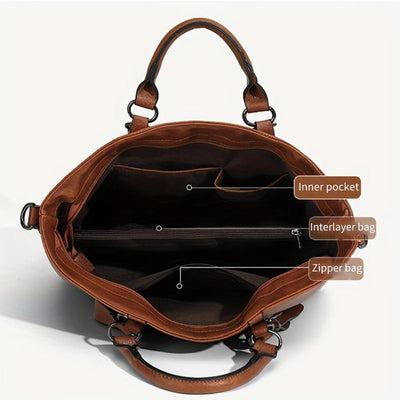 Minerva - Classic Elegance | Vintage Tote Bag