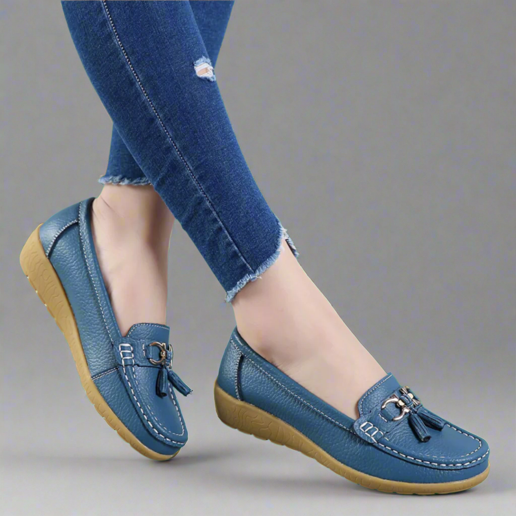 Ulfrida – Orthopedic Leather Moccasins