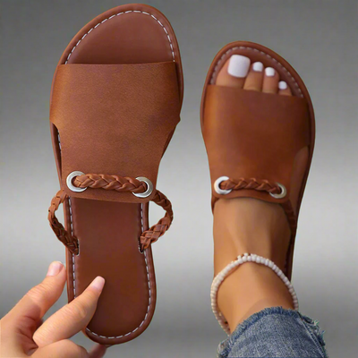 Katelina – Handcrafted Flat Sandals
