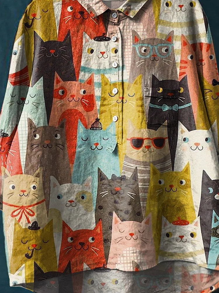 Nolana – Cat Art Shirt