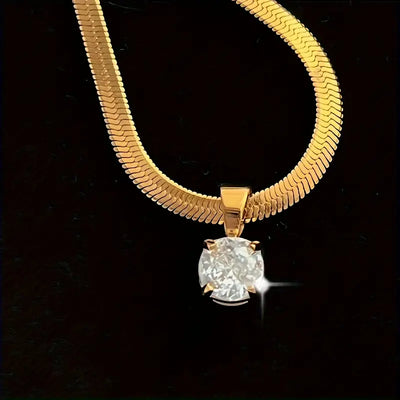 16K Gold Pendant Necklace That Radiates Timeless Beauty & Captures Hearts Instantly