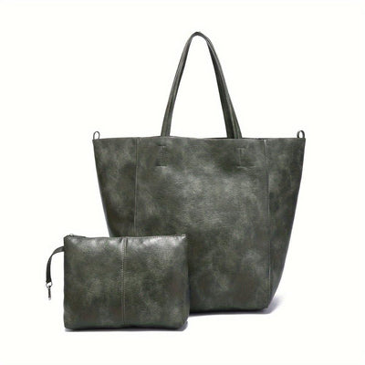 Ileana - Retro Softness | Large Capacity Tote Bag