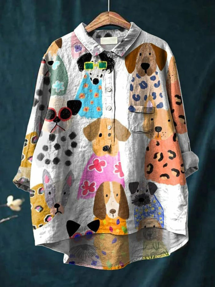 Queniva – Dog Art Shirt