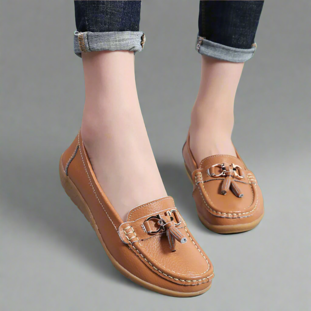 Ulfrida – Orthopedic Leather Moccasins