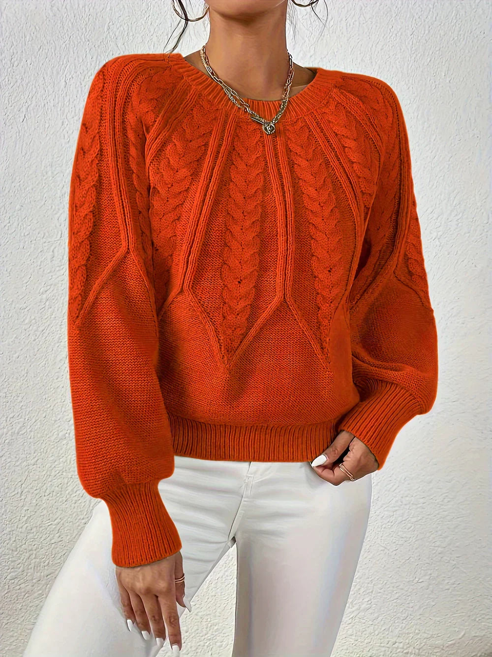 Cable Sweater – Feel Effortlessly Chic and Warm