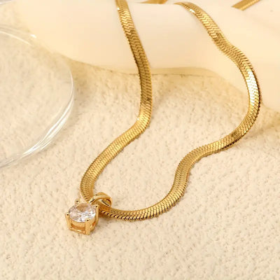 16K Gold Pendant Necklace That Radiates Timeless Beauty & Captures Hearts Instantly
