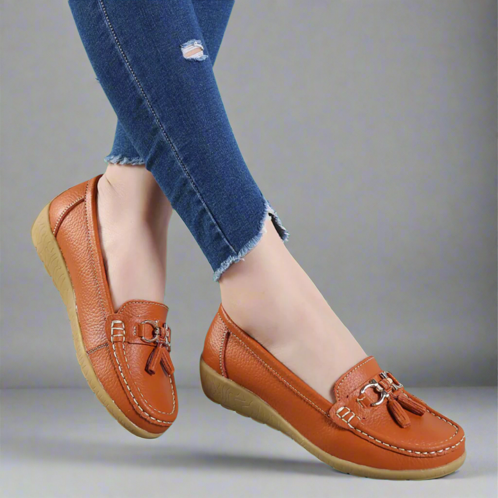 Ulfrida – Orthopedic Leather Moccasins