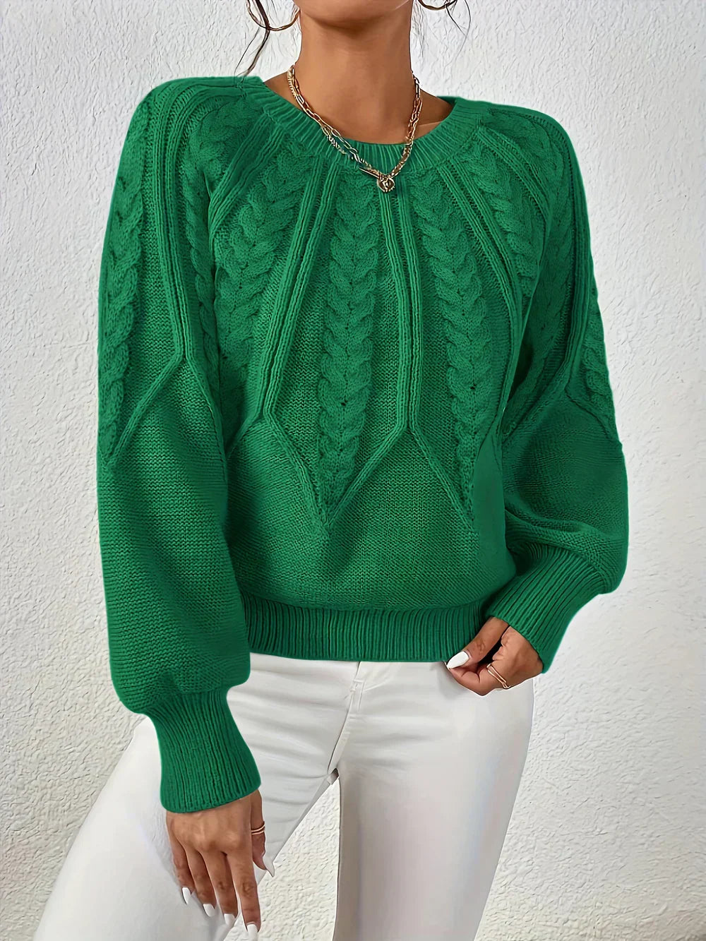 Cable Sweater – Feel Effortlessly Chic and Warm