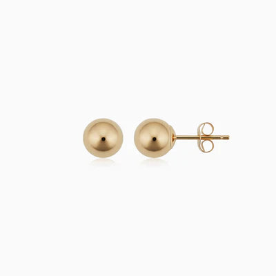 16k Gold Ball Studs That Complete Every Wardrobe & Elevate Any Outfit Effortlessly