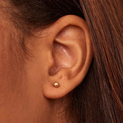 16k Gold Ball Studs That Complete Every Wardrobe & Elevate Any Outfit Effortlessly