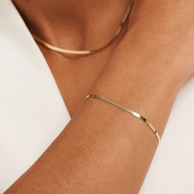 14K Gold Bracelet That Radiates Modern Elegance and Lasting Appeal