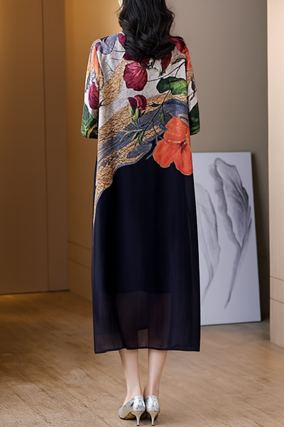 Zephyra – Plus Size Chiffon Summer Dress