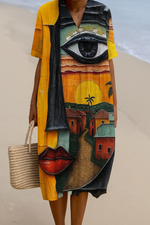 Artistically Inspired Dress – Natural Beauty That Captures Attention