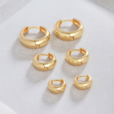 18K Gold Hoops That Embody Your Confident Style