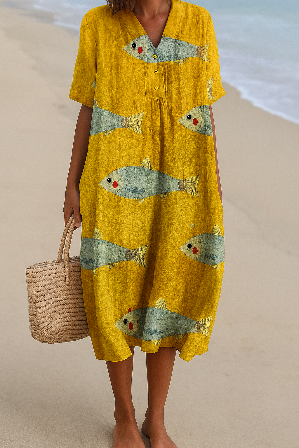 Artistically Inspired Dress – Natural Beauty That Captures Attention
