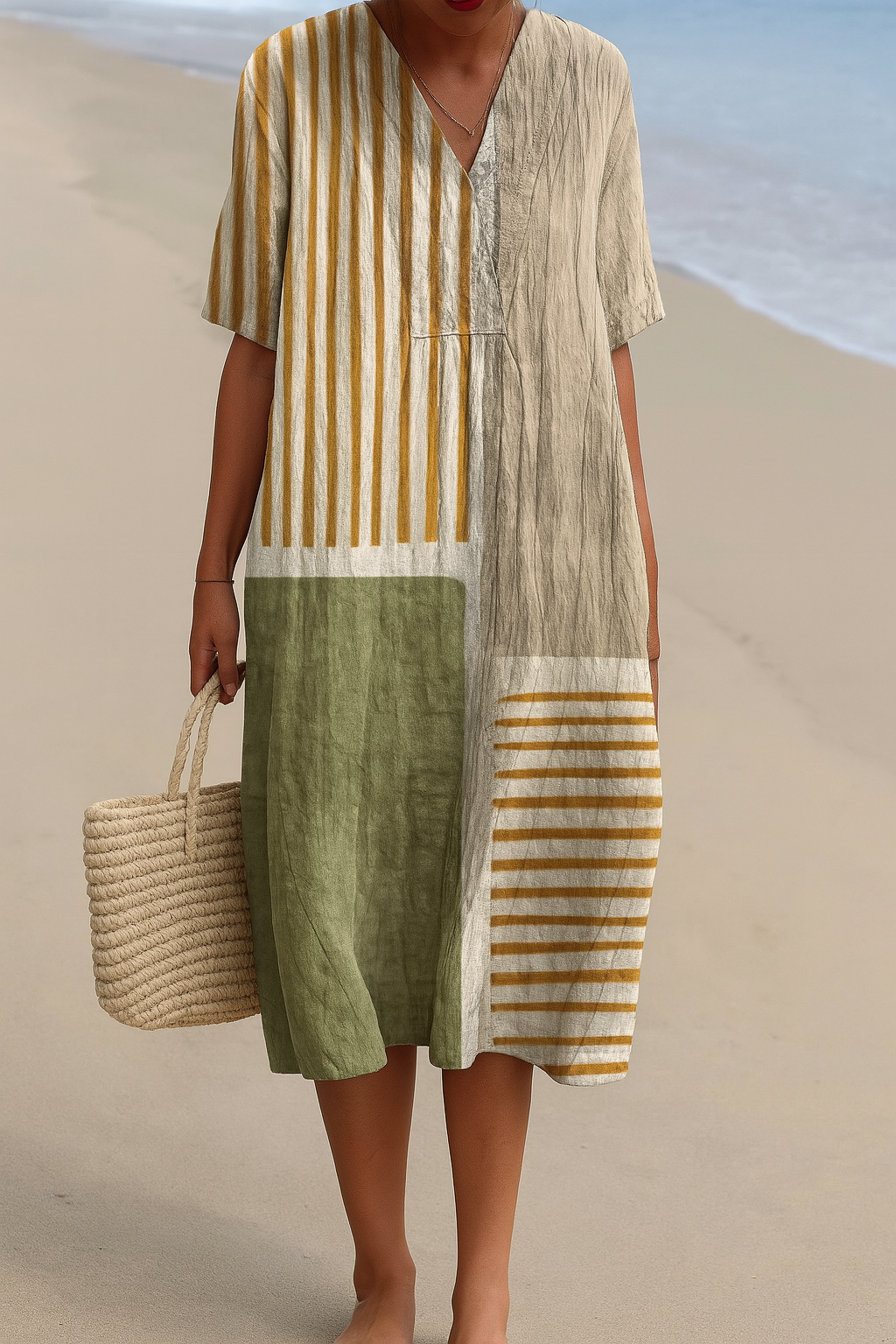 Artistically Inspired Dress – Natural Beauty That Captures Attention