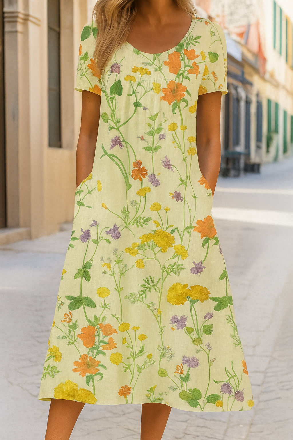 Bohemian Midi Dress for Everyday – Glide Through the Day with Ease