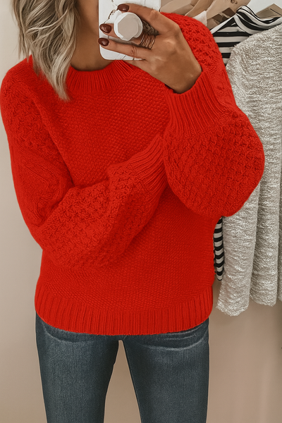 Chunky Sweater – Relaxed warmth with everyday charm