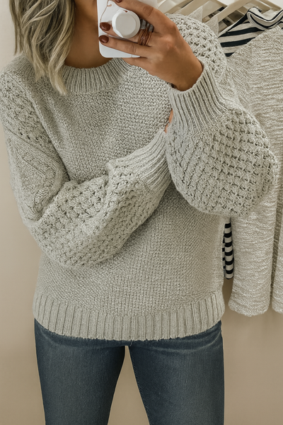 Chunky Sweater – Relaxed warmth with everyday charm
