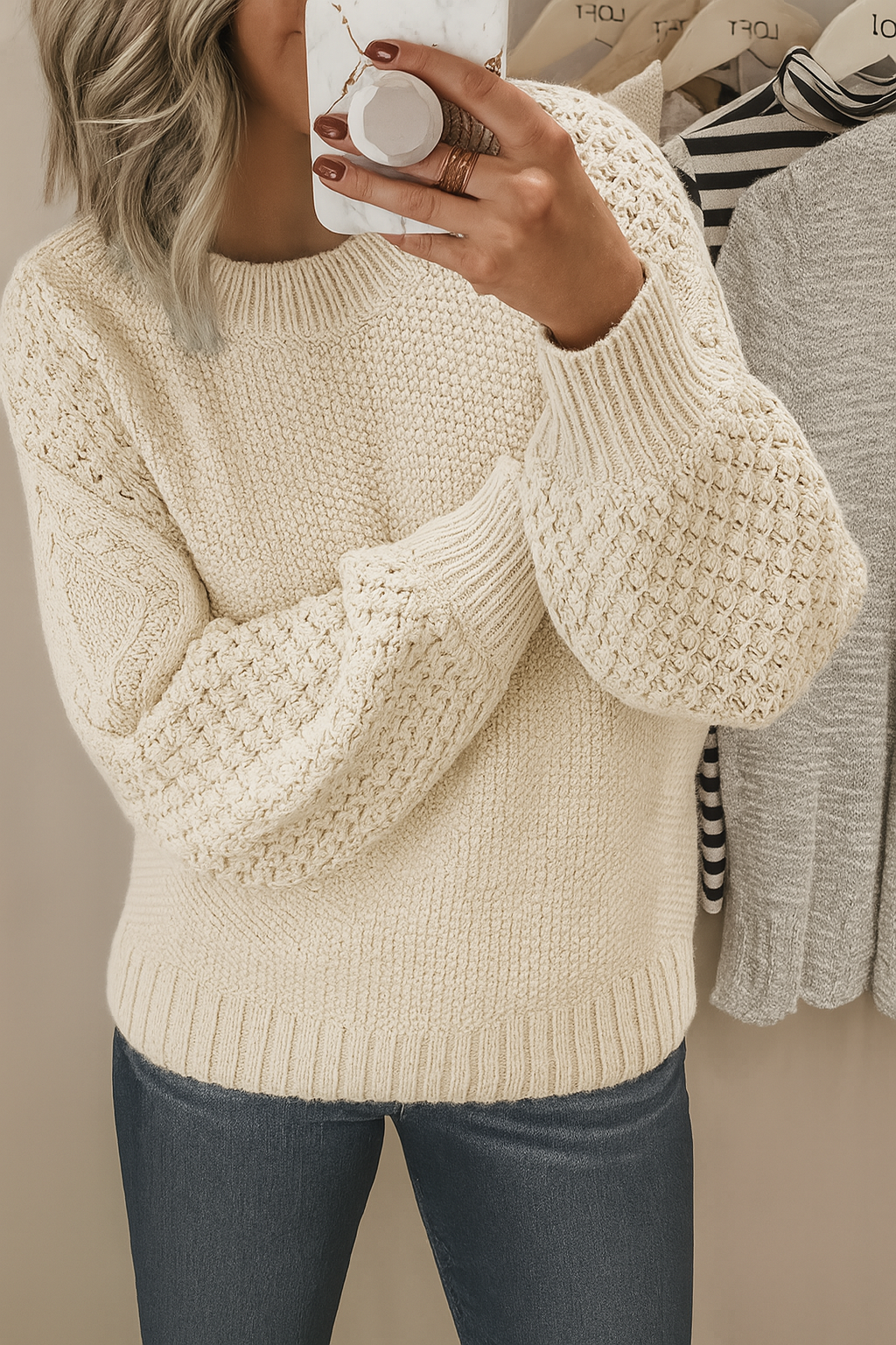 Chunky Sweater – Relaxed warmth with everyday charm