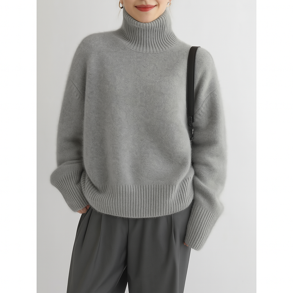 Polo Sweater – Elegant warmth for cold days