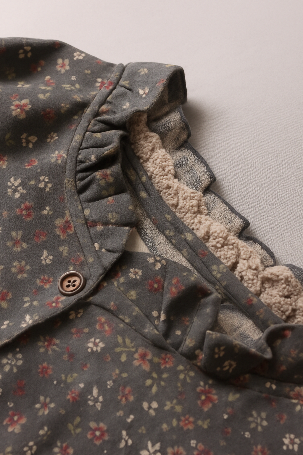 Ondine – Boho Ruffled Patchwork Dress