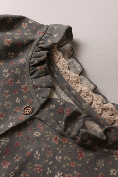 Ondine – Boho Ruffled Patchwork Dress