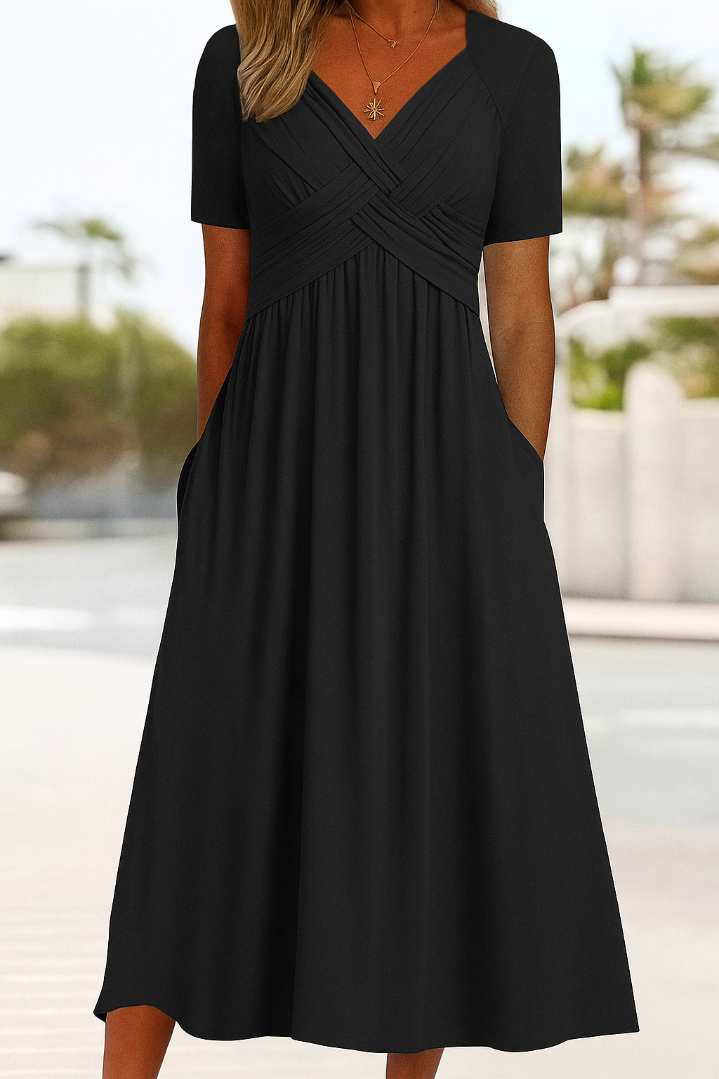 Elspeth – Elegant Flattering Dress